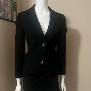 Enrico Covery Italy. Women's Black Blazer